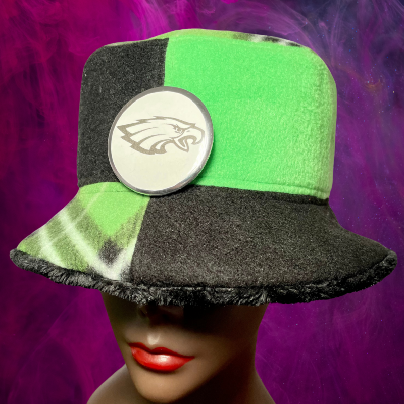 Bleed Green Eagles Inspired Bucket Hat - Image 3