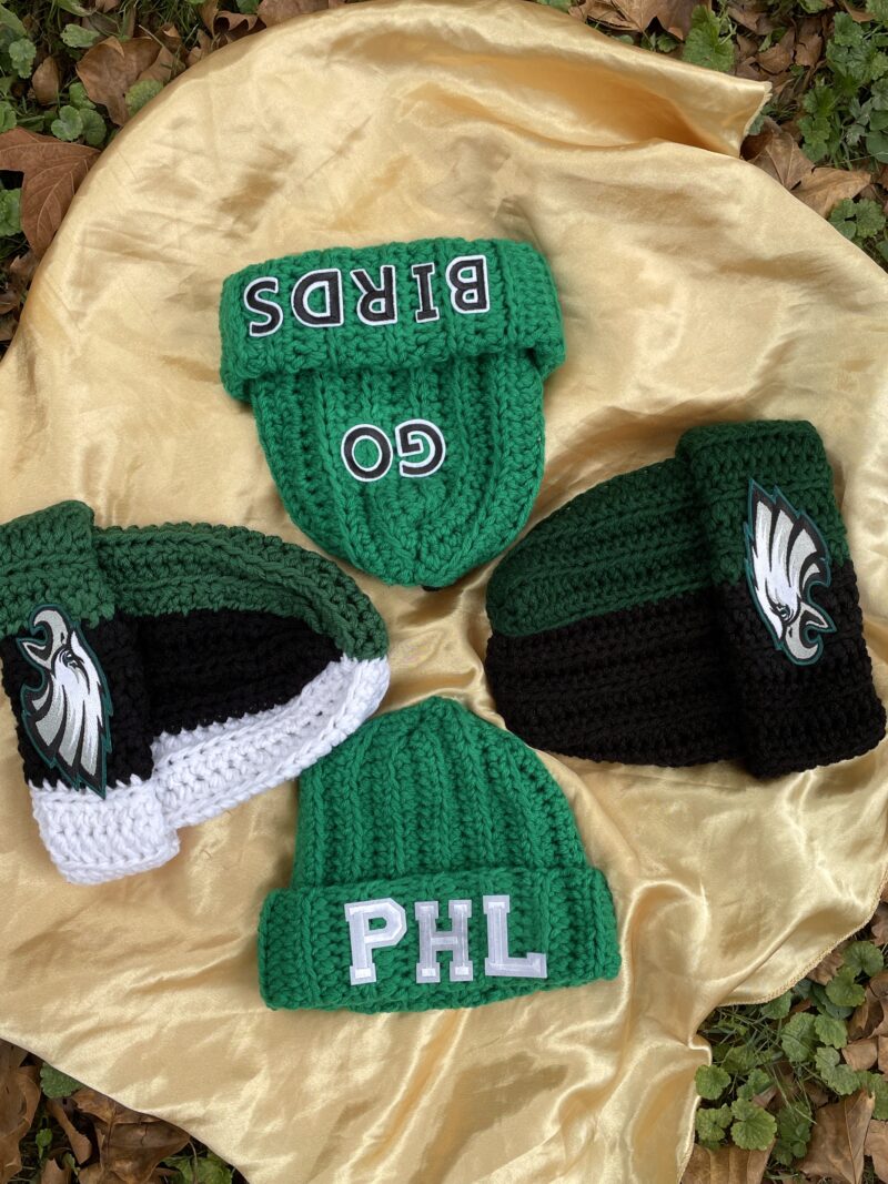 Crochet Eagles Hat - Image 3