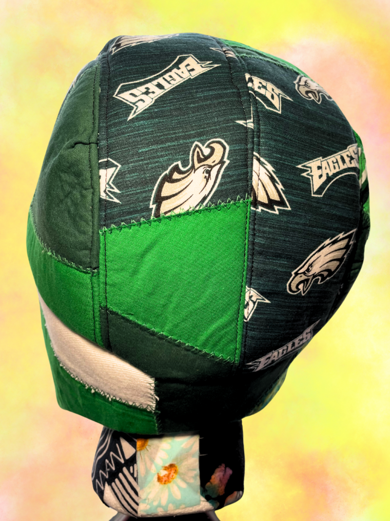 Eagles Patchwork Trapper Hat Too - Image 3